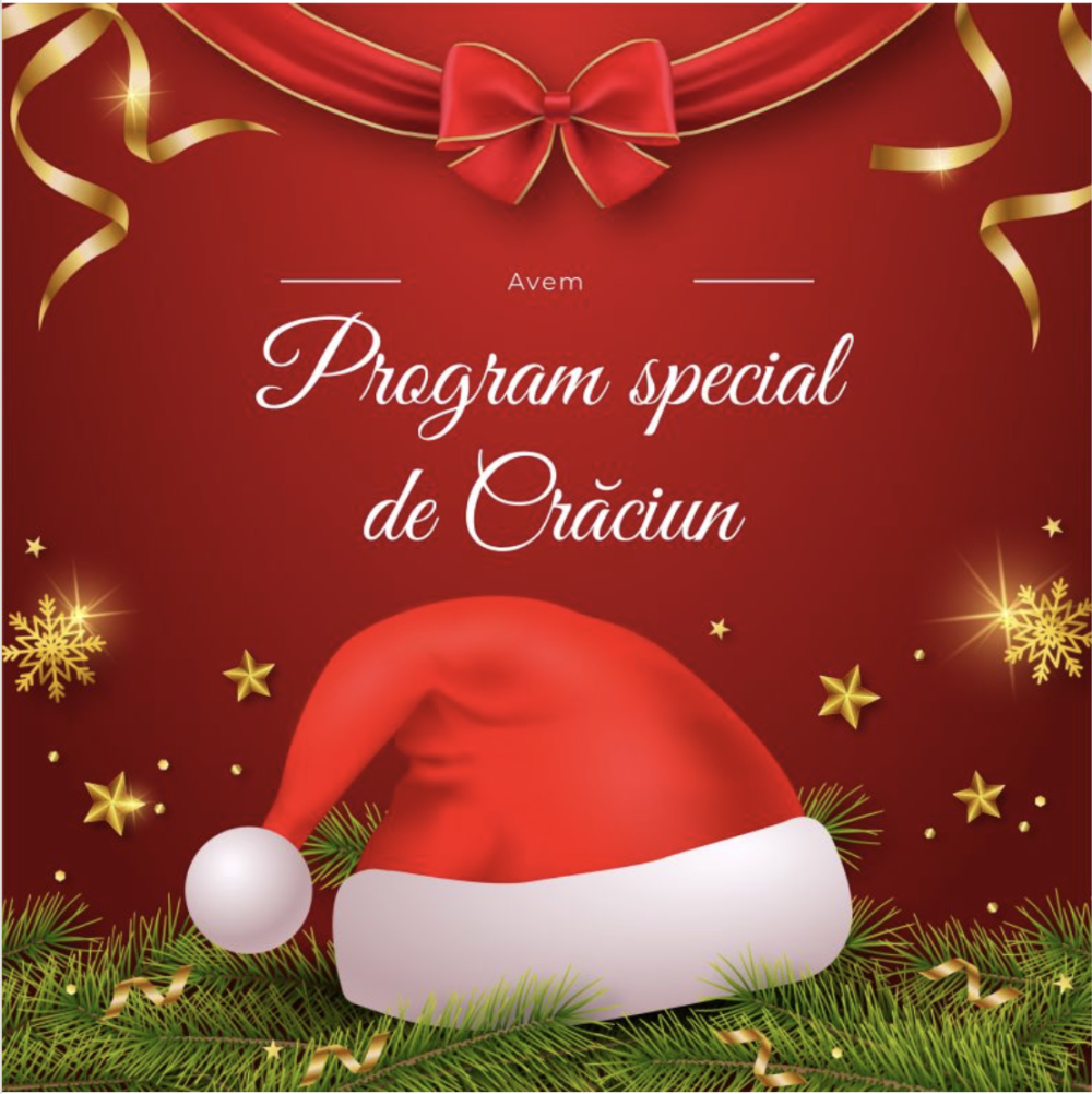 Program special de Crăciun