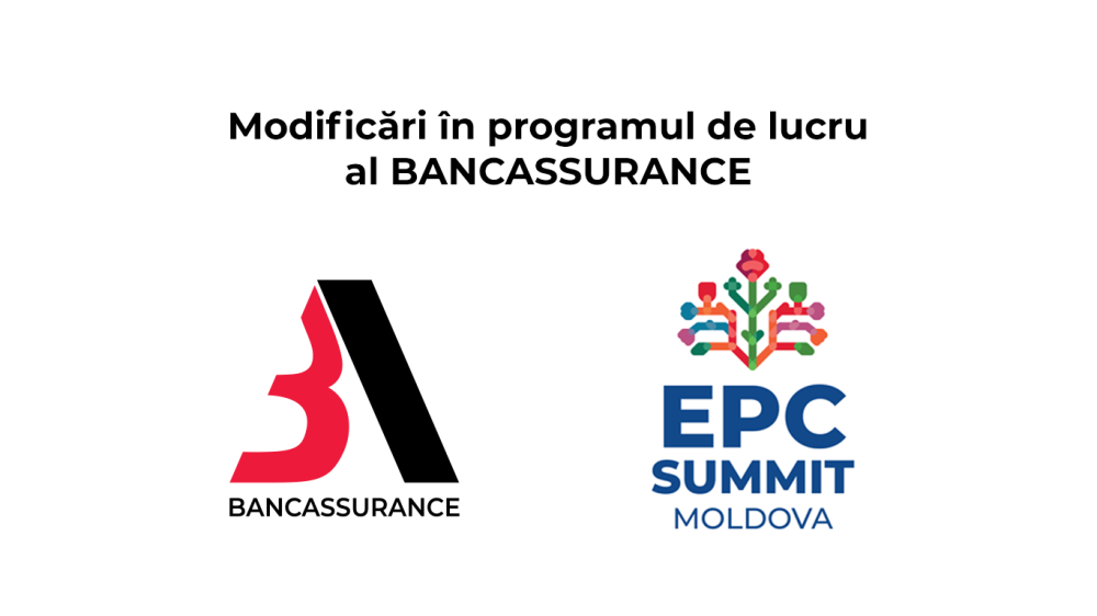 Modificări în programul de lucru al echipelor BANCASSURANCE în perioada 1-3 iunie